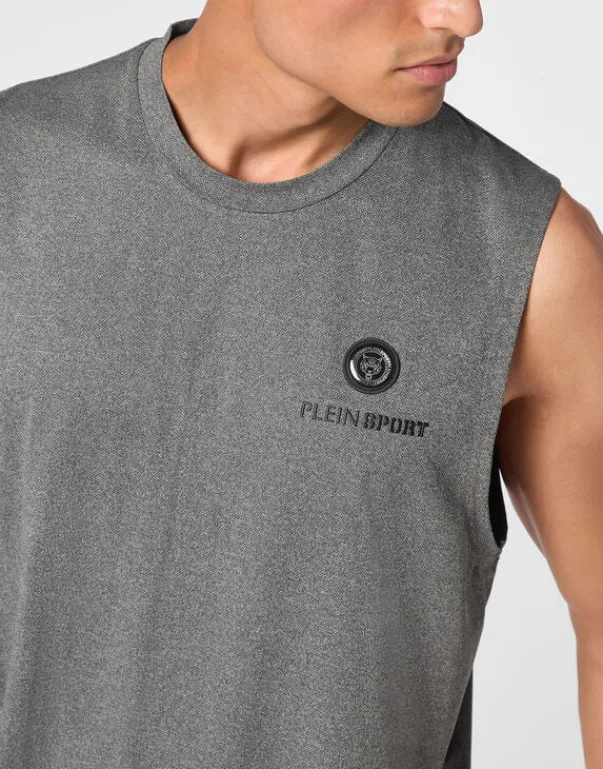 Best Sleeveless T-shirt Round Neck SS Herren T-shirt