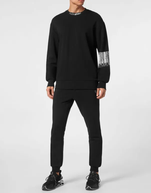 Fashion Sweatshirt LS Barcode Herren Sportbekleidung