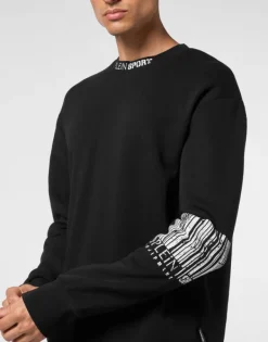 Fashion Sweatshirt LS Barcode Herren Sportbekleidung