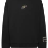 Discount Sweatshirt LS Roundneck Label Herren Sportbekleidung