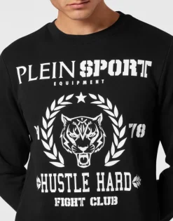 New Sweatshirt LS Tiger Herren Sportbekleidung