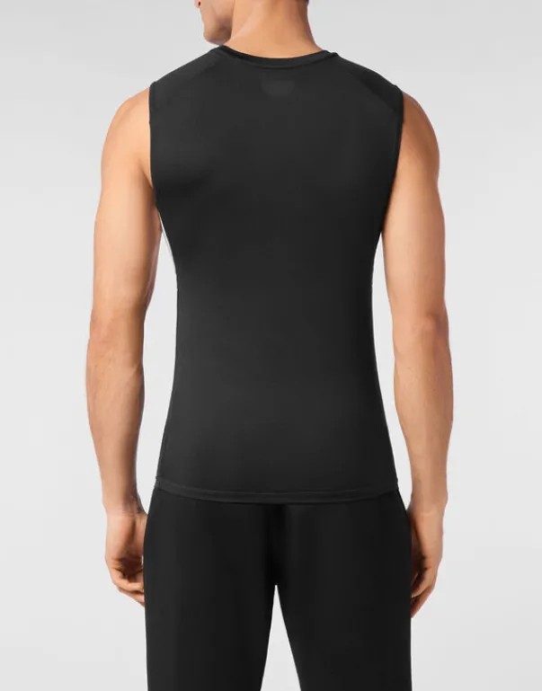 Fashion Technical Jersey T-shirt Sleeveless Herren T-shirt