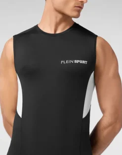 Fashion Technical Jersey T-shirt Sleeveless Herren T-shirt