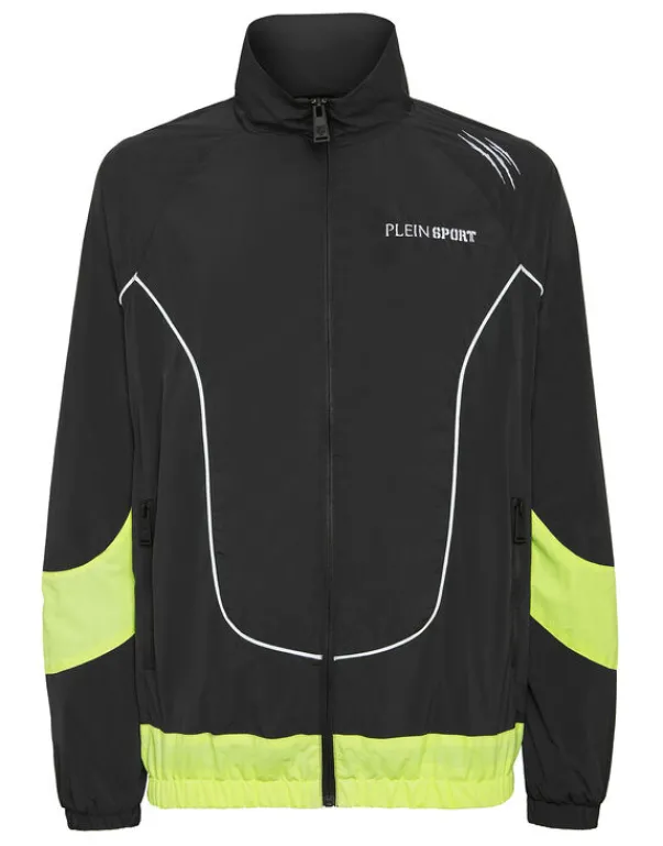 Hot Technical Jogging Bomber Jacket LS Scratch Herren Sportbekleidung