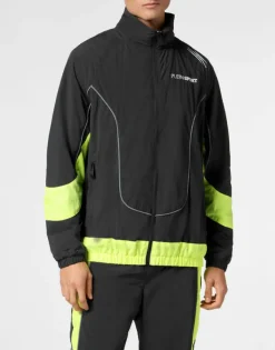 Hot Technical Jogging Bomber Jacket LS Scratch Herren Sportbekleidung