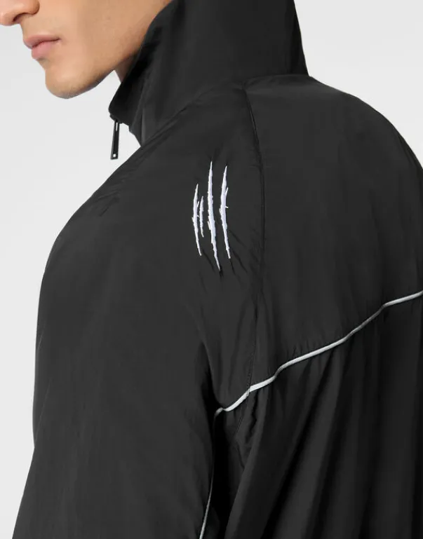 Hot Technical Jogging Bomber Jacket LS Scratch Herren Sportbekleidung