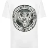 New T-shirt Round Neck Carbon Tiger Herren T-shirt