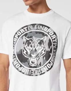 New T-shirt Round Neck Carbon Tiger Herren T-shirt