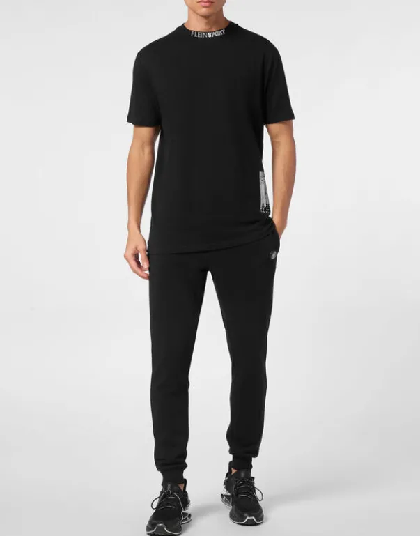 Hot T-shirt Round Neck SS Barcode Herren T-shirt