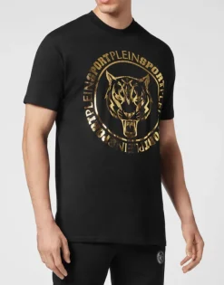 Hot T-shirt Round Neck SS Carbon Tiger Herren T-shirt