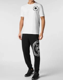 Discount T-shirt Round Neck SS Carbon Tiger Herren T-shirt