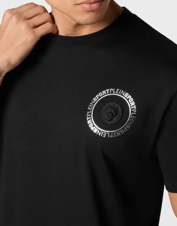 Clearance T-shirt Round Neck SS Carbon Tiger Herren T-shirt