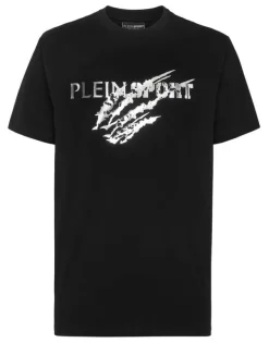 New T-shirt Round Neck SS Scratch Herren T-shirt