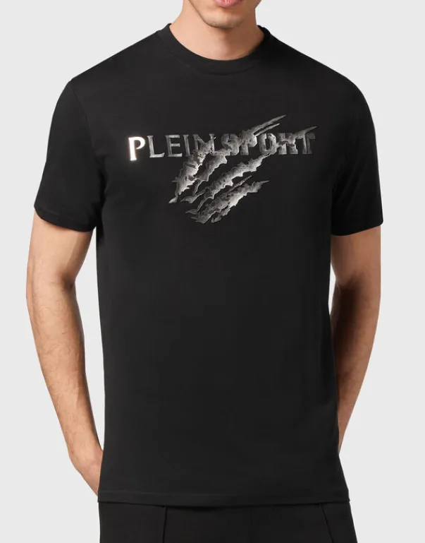 New T-shirt Round Neck SS Scratch Herren T-shirt