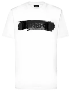 Hot T-shirt Round Neck SS Silver Brush Herren T-shirt