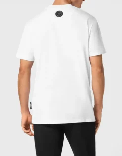 Hot T-shirt Round Neck SS Silver Brush Herren T-shirt