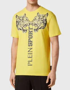 Sale T-shirt Round Neck SS Tiger Herren T-shirt