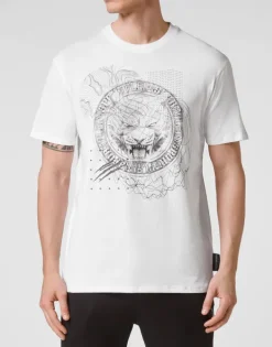 Fashion T-shirt Round Neck SS Tiger Herren T-shirt
