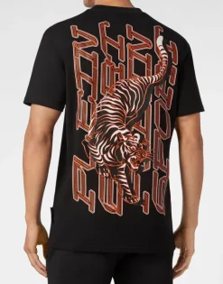 New T-shirt Round Neck SS Tiger Herren T-shirt