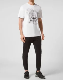 Fashion T-shirt Round Neck SS Tiger Herren T-shirt