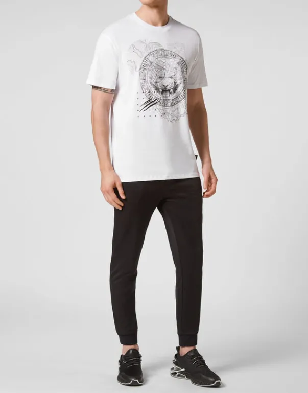 Fashion T-shirt Round Neck SS Tiger Herren T-shirt