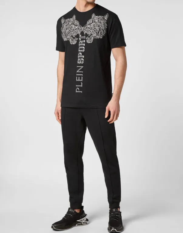 Clearance T-shirt Round Neck SS Tiger Herren T-shirt