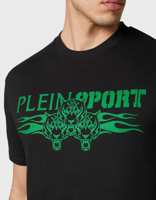 Clearance T-shirt Round Neck SS Tiger Herren T-shirt