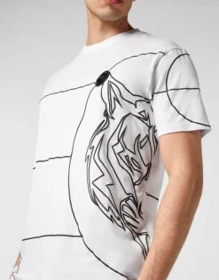 Online T-shirt Round Neck SS Tiger Herren T-shirt