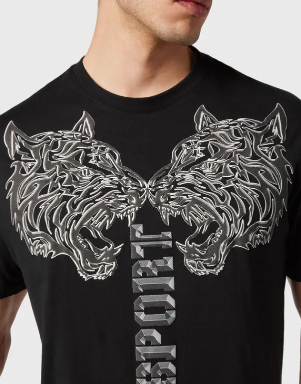 Clearance T-shirt Round Neck SS Tiger Herren T-shirt