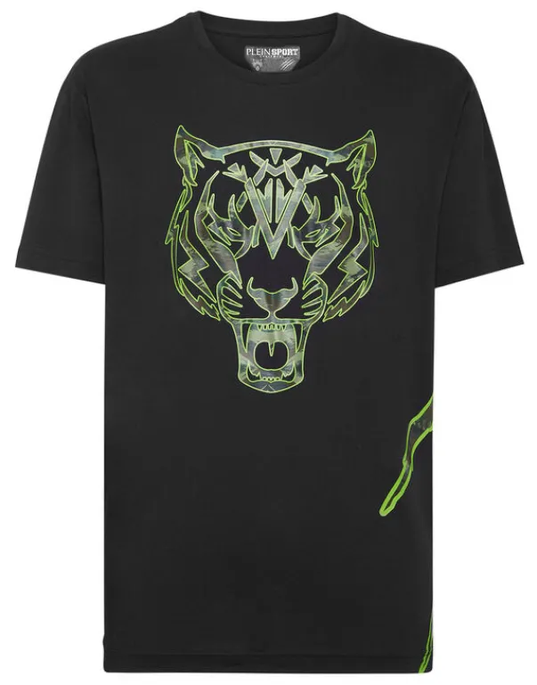 Fashion T-shirt Round Neck Tiger Herren T-shirt
